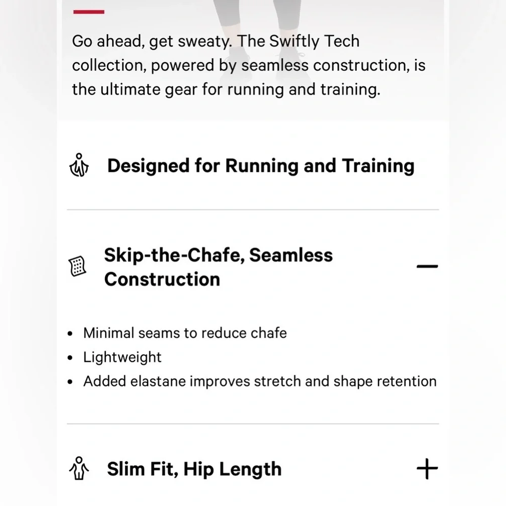 Lululemon Swiftly Tech 2.0 S/S Top